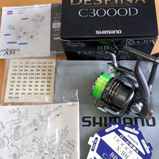 SHIMANO(シマノ)の◎値下げ！ シマノ BB-X デスピナ C3000D × テクニウムスプール スポーツ/アウトドアのフィッシング(その他)の商品写真