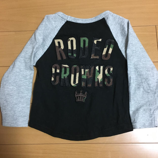 RODEO CROWNS WIDE BOWL(ロデオクラウンズワイドボウル)のロデオクラウン☆ロンＴ☆ キッズ/ベビー/マタニティのキッズ服男の子用(90cm~)(Tシャツ/カットソー)の商品写真