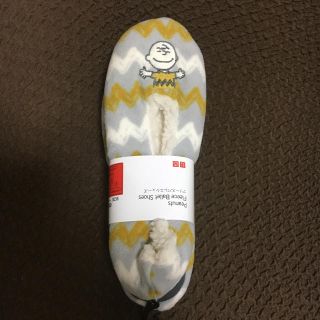 ユニクロ(UNIQLO)のあき様専用2/5 新品 フリースバレエシューズ Lサイズ(ソックス)