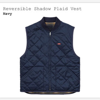 シュプリーム(Supreme)のシュプリームReversible Shadow Plaid Vest ベスト Ｌ(ベスト)