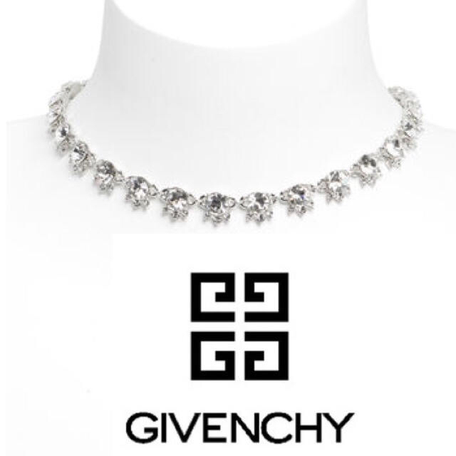 【タグ付き新品未使用】givenchy クリスタルチョーカーアクセサリー