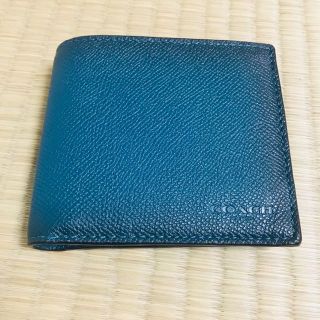 コーチ(COACH)の在庫処分セール実施中様専用！！coach 二つ折り財布 カーフ グリーン(折り財布)