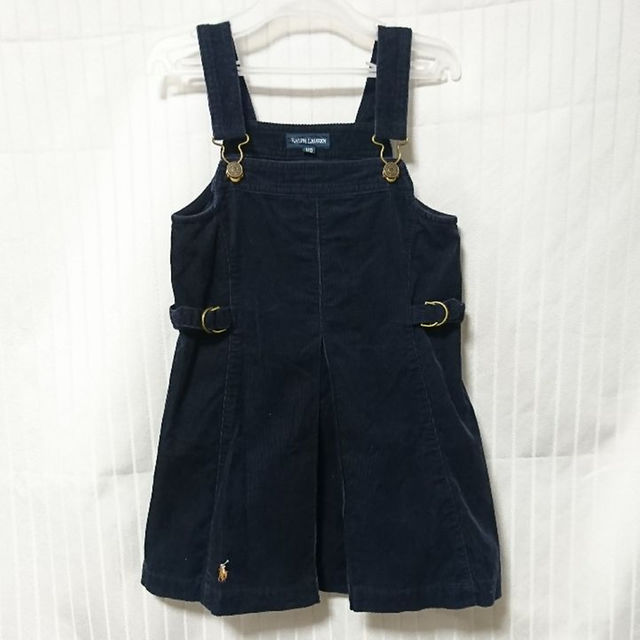 Ralph Lauren(ラルフローレン)のラルフローレン ジャンパースカート 110 キッズ/ベビー/マタニティのキッズ服女の子用(90cm~)(ワンピース)の商品写真