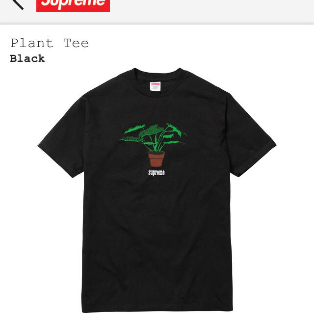 【送料無料】Supreme Plant Tee