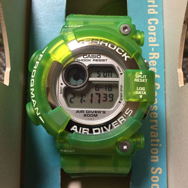 【世界数本!!】G-SHOCK W.C.C.S CUSTOM FROGMAN