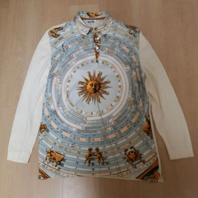 正規品/新品 更に値下❗️ 1度着 エルメス プルオーバー シルク ニット