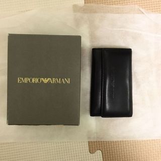 エンポリオアルマーニ(Emporio Armani)の【新品】★EMPORIO ARMANI★エンポリオアルマーニ★本革★キーケース(キーケース)