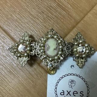 アクシーズファム(axes femme)のaxesfemme カメオバレッタ(バレッタ/ヘアクリップ)