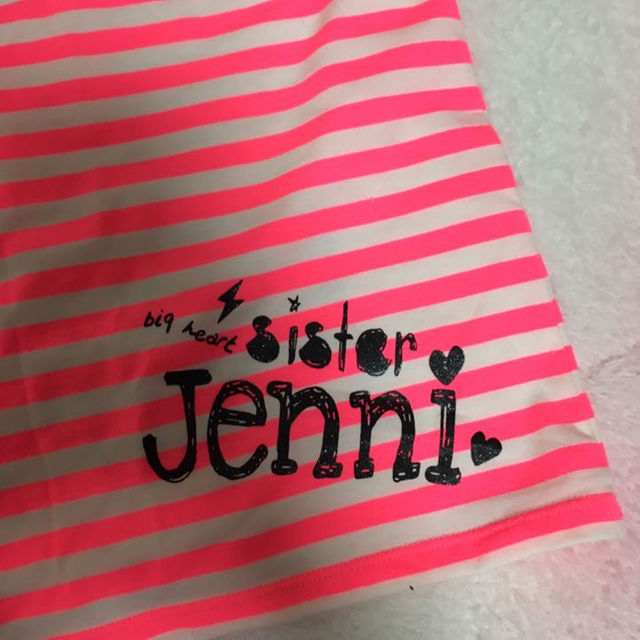 JENNI(ジェニィ)のJENNI💗ボーダーロンT キッズ/ベビー/マタニティのキッズ服女の子用(90cm~)(その他)の商品写真