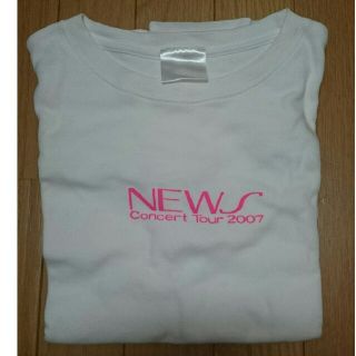 ニュース(NEWS)のNEWS ツアーTシャツ2007(アイドルグッズ)