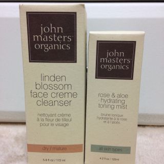 ジョンマスターオーガニック(John Masters Organics)のＲ&Ａハイドレイティングトーニングミスト・LBフェイスクリームクレンザー(化粧水/ローション)