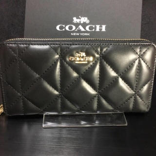 コーチ(COACH)の限定セール❣️新品コーチ長財布F53637 優しい雰囲気のキルトレザー(財布)
