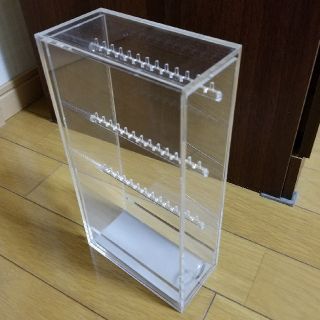 ムジルシリョウヒン(MUJI (無印良品))の無印良品♥クリアケース(アクリルネックレス.ピアススタンド)(ケース/ボックス)