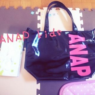 アナップキッズ(ANAP Kids)のANAP♡2wayロゴトート(トートバッグ)