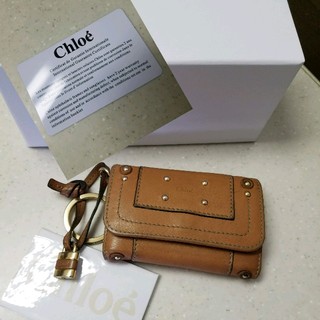 クロエ(Chloe)のYOKO927様専用　Chloe　パディントンキーケース　南京錠　お値下げ(キーケース)