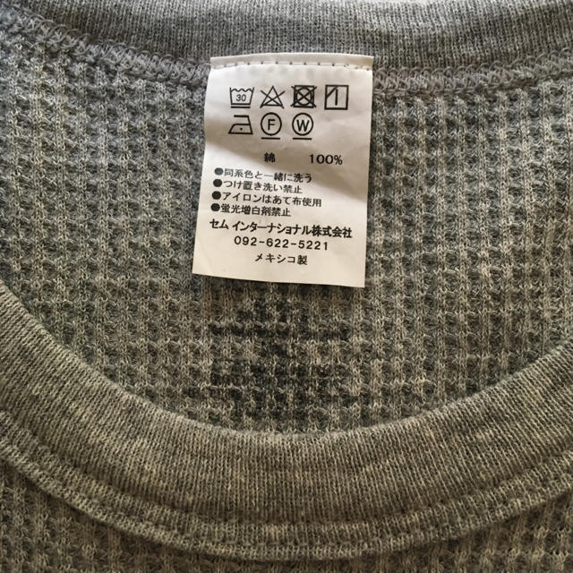 オシュマンズ サーマルロングティーシャツ メンズのトップス(Tシャツ/カットソー(七分/長袖))の商品写真