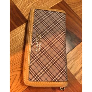 バーバリー(BURBERRY)のバーバリー ラウンドファスナー 長財布(財布)