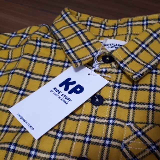 KP(ニットプランナー)の新品☆KP boyネルシャツ 120 キッズ/ベビー/マタニティのキッズ服男の子用(90cm~)(Tシャツ/カットソー)の商品写真