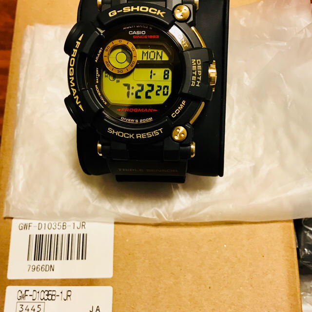 G-SHOCK(ジーショック)の新品 CASIO G-SHOCK GWF-D1035B-1JR ざっく様限定 メンズの時計(腕時計(デジタル))の商品写真