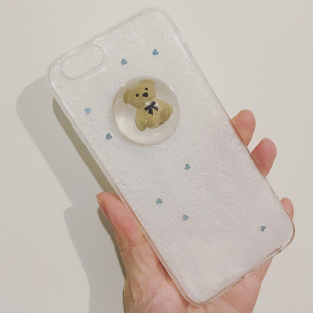 Lochie(ロキエ)のインポート くまさんiPhoneケース♡ スマホ/家電/カメラのスマホアクセサリー(iPhoneケース)の商品写真