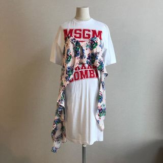 エムエスジイエム(MSGM)のMSGM Tシャツ ワンピース(Tシャツ(半袖/袖なし))