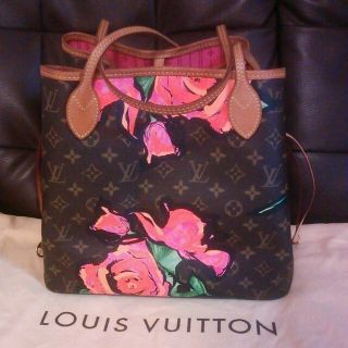 ルイヴィトン(LOUIS VUITTON)のレア品♡ローズネヴァーフル(トートバッグ)