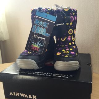 エアウォーク(AIRWALK)のスノーブーツ  air walk  18センチ  新品  (ブーツ)