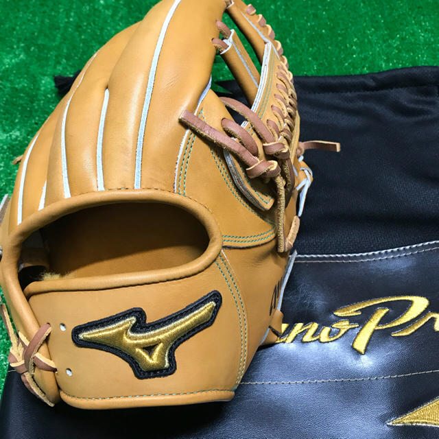 MIZUNO - 超高級品！ミズノプロ 限定カラー硬式用グローブ 内野手用