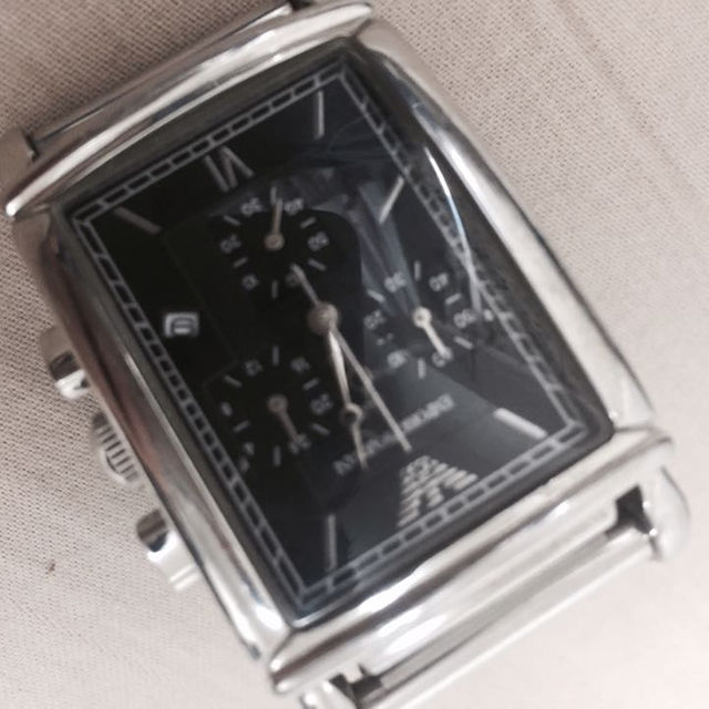 Emporio Armani(エンポリオアルマーニ)の格安★エンポリオアルマーニ腕時計(クロノグラフ) メンズの時計(その他)の商品写真