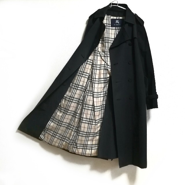 6.BURBERRY 黒 トレンチコート ロングコート | フリマアプリ ラクマ 6.BURBERRY 黒 トレンチコート ロングコート | フリマアプリ ラクマ