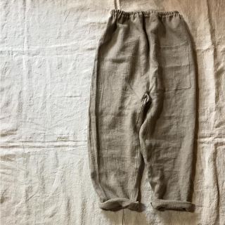 ◎冬物SALE◎ハンドメイド  ウールリネン もんぺ(サルエルパンツ)