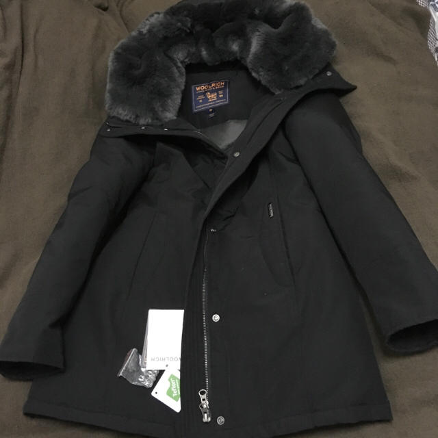 お手頃価格 - WOOLRICH 新同!ウールリッチ ダウンコート黒 フード付