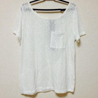 イング(INGNI)のHeather♡ヒョウ柄トップス(カットソー(半袖/袖なし))