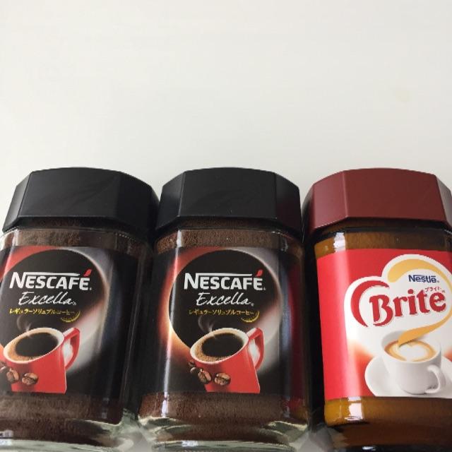 Nestle(ネスレ)のネスカフェ エクセラ2本&ブライト 食品/飲料/酒の飲料(コーヒー)の商品写真