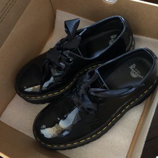 ドクターマーチン(Dr.Martens)の  Dr.Martens 厚底レースアップブーツ(ローファー/革靴)