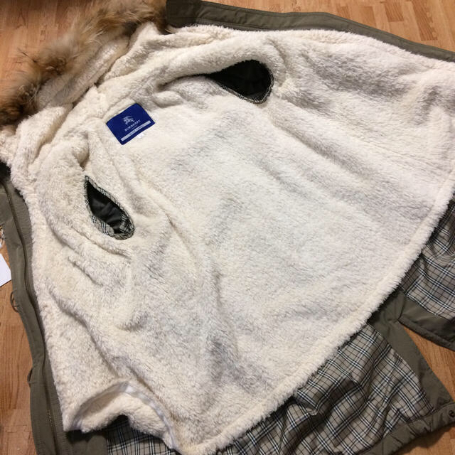 いです BURBERRY バーバリーブルーレーベル モッズコートの通販 by