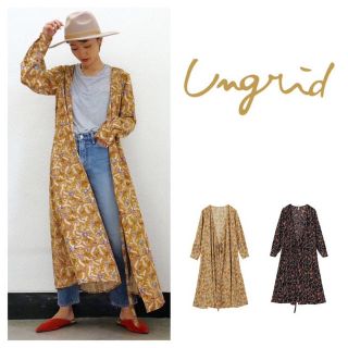 アングリッド(Ungrid)の【ungrid】ボタニカルカシュクールワンピース(ロングワンピース/マキシワンピース)