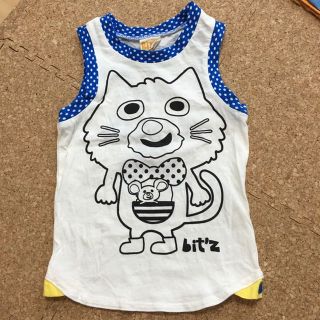 ビッツ(Bit'z)の未使用！ビッツ☆クロネコタンクトップ 100cm(Tシャツ/カットソー)