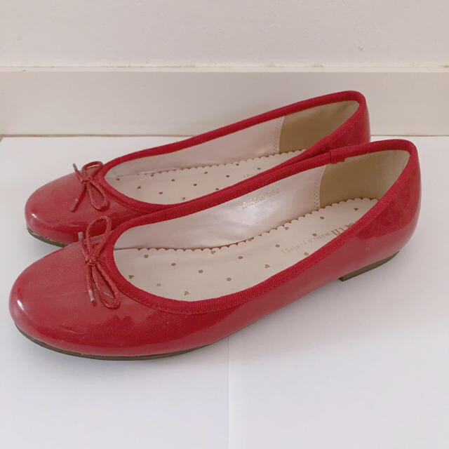 earth music & ecology(アースミュージックアンドエコロジー)のearth 赤い靴♡ レディースの靴/シューズ(その他)の商品写真