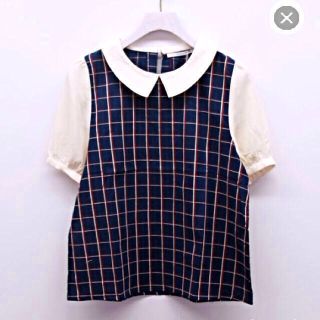 レトロガール(RETRO GIRL)のシフォン袖トップス(シャツ/ブラウス(半袖/袖なし))