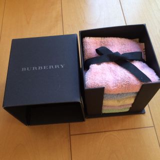 バーバリー(BURBERRY)のバーバリー 新品未使用 タオルハンカチ 5枚セット(ハンカチ)