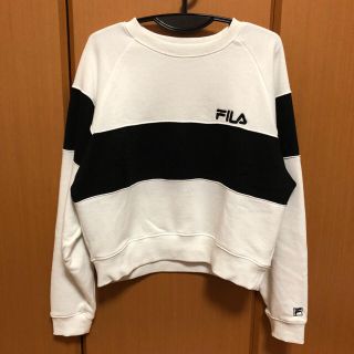 フィラ(FILA)の∴WEGO/FILAコラボショートプルオーバー(トレーナー/スウェット)