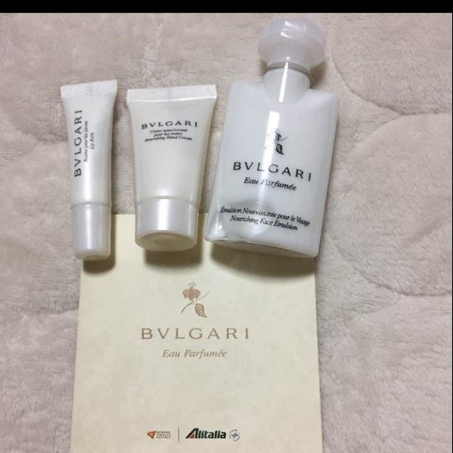 BVLGARI(ブルガリ)の【RINA様専用】アリタリア航空ビジネスクラス アメニティセット メンズのバッグ(その他)の商品写真