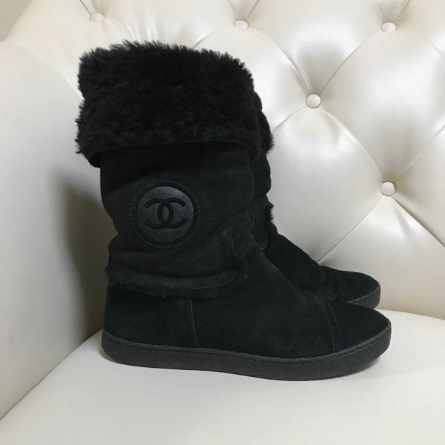 CHANEL - 最終値下げ♡CHANELムートンブーツ😍の通販 by yu's shop CHANEL - 最終値下げ♡CHANELムートンブーツ😍の通販 by yu's shop