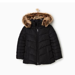 ザラキッズ(ZARA KIDS)のあぽん様専用 ZARA GIRL 中フリース キルティング ブルゾン(ジャケット/上着)