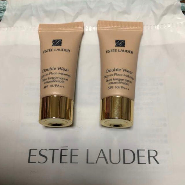 Estee Lauder(エスティローダー)のエスティローダー ダブルウェア 36 サンド 5ミリ×2本 コスメ/美容のキット/セット(サンプル/トライアルキット)の商品写真