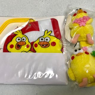 ポインコ(ポインコ)のdocomo ポインコ⭐️ パスケース ぬいぐるみ(ノベルティグッズ)