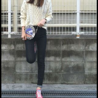 ブラックバイマウジー(BLACK by moussy)のy様専用　CRYSTAL　ST WB DENIM ブラックバイマウジー(デニム/ジーンズ)