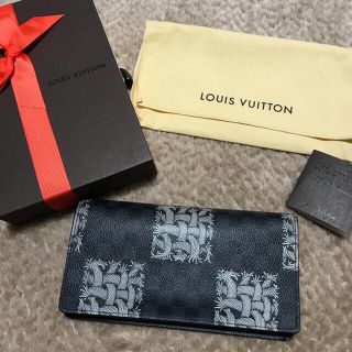 ルイヴィトン(LOUIS VUITTON)のざわわ様専用  LOUIS VUITTON クリストファーネメス ダミエ 長財布(長財布)