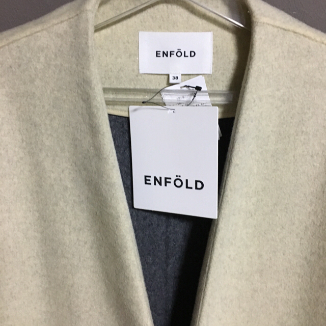 ENFOLD(エンフォルド)のENFOLD  コート  新品 レディースのジャケット/アウター(ロングコート)の商品写真